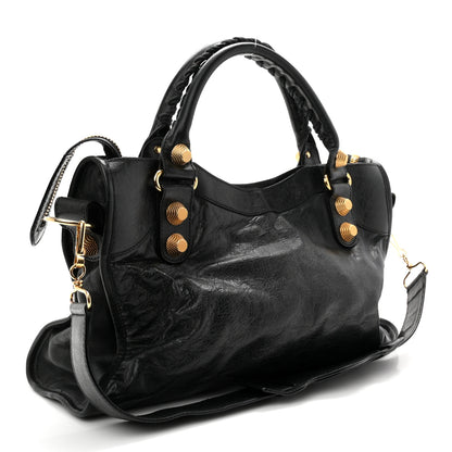 Balenciaga Agneau Giant 21 Gold Hardware City Black 4 of 12