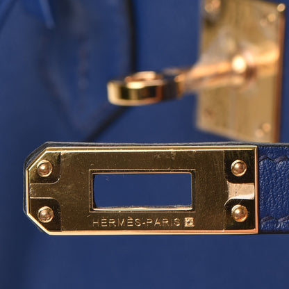 Hermes Swift Birkin 25 Bleu Saphir 21 of 38
