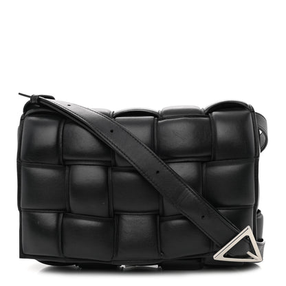 Bottega Veneta Nappa Maxi Intreccio Padded Cassette Crossbody Bag Black 1 of 13