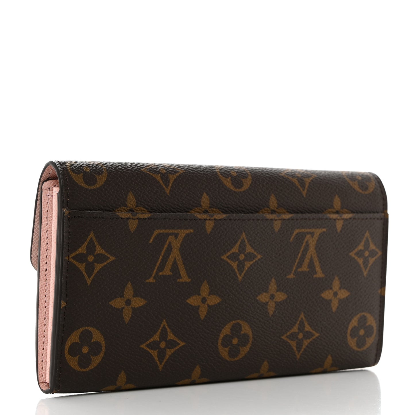 Monogram Sarah Wallet NM Rose Ballerine