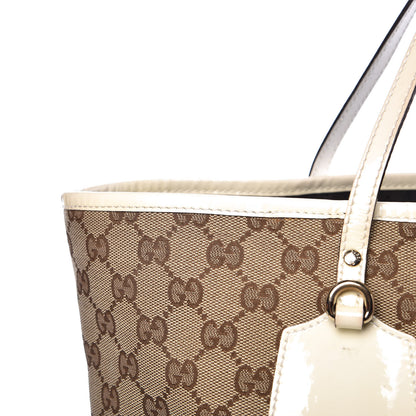 Gucci Monogram Web Large Jolie Tote White 14 of 24
