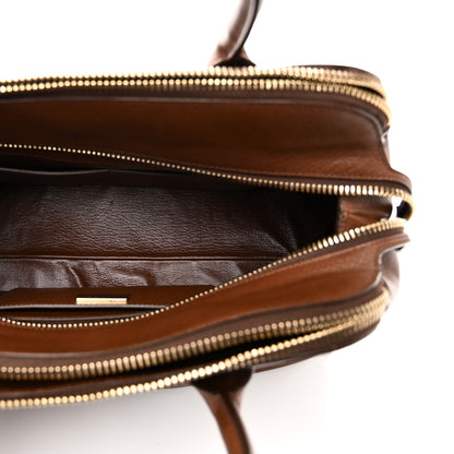 Prada Saffiano Cuir Top Handle Dome Tote Palissandro 5 of 9