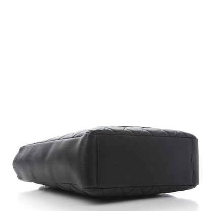 Chanel Caviar Quilted Petit Shopping Tote PST Black 4 of 9