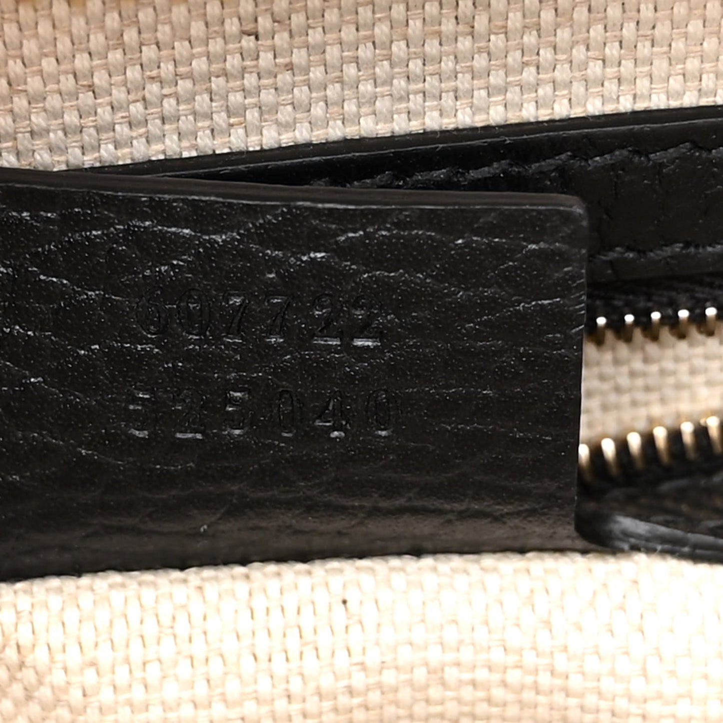 Dollar Calfskin Medium Soho Top Handle Satchel Black