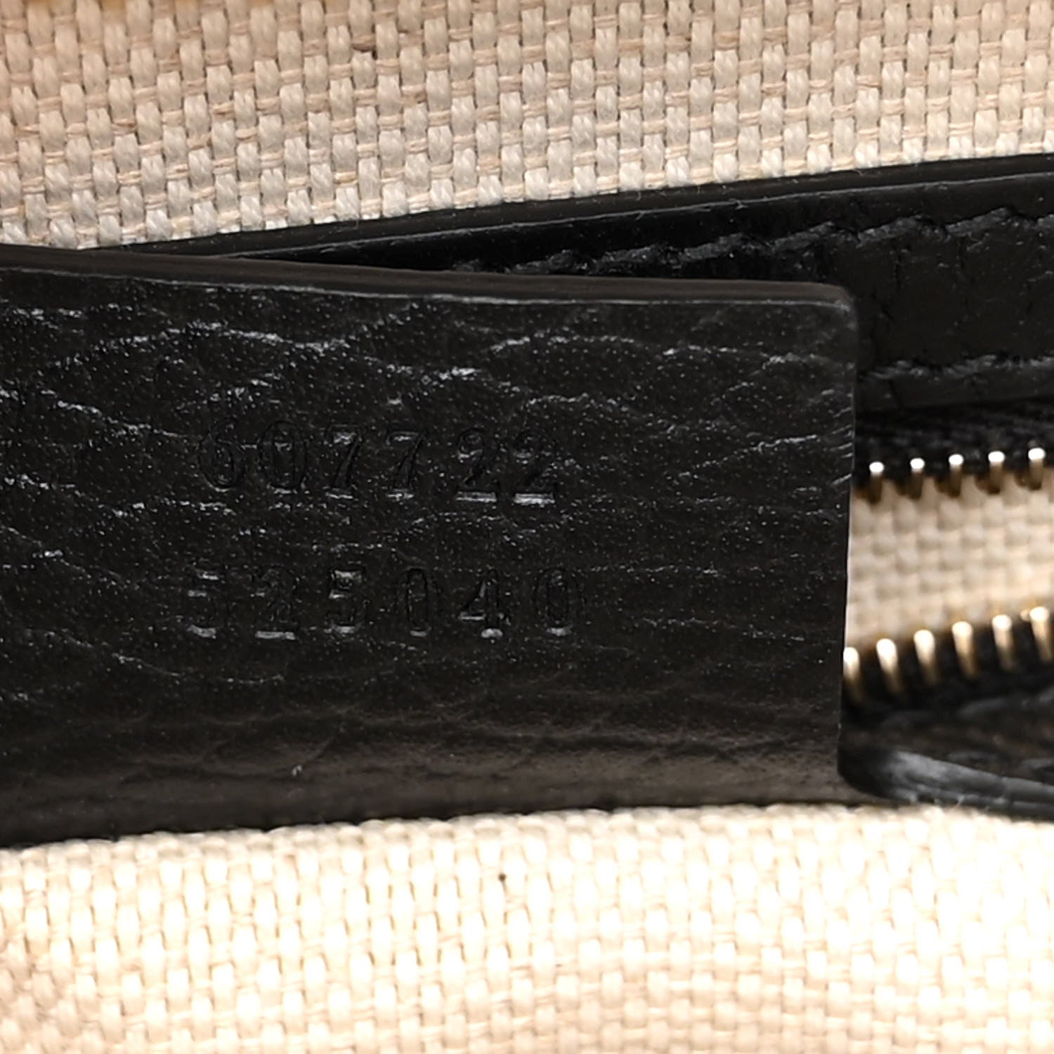 Gucci Dollar Calfskin Medium Soho Top Handle Satchel Black 7 of 10