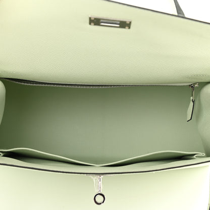 Hermes Epsom Kelly Sellier 28 Vert Fizz 5 of 10