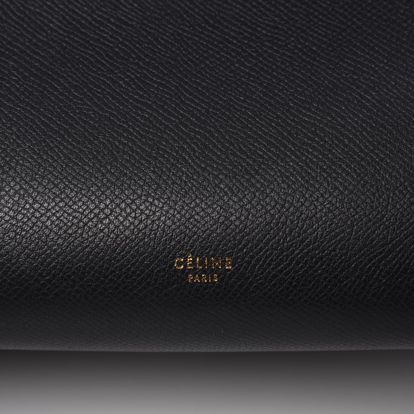 Grained Calfskin Mini Belt Bag Black