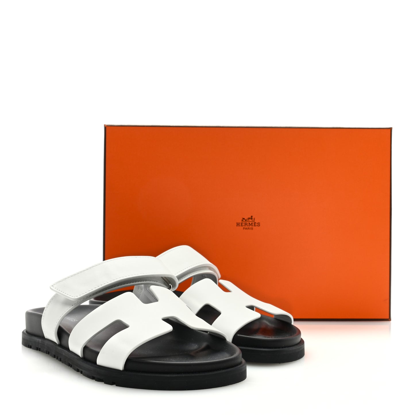 Calfskin Womens Chypre Sandals 37 White