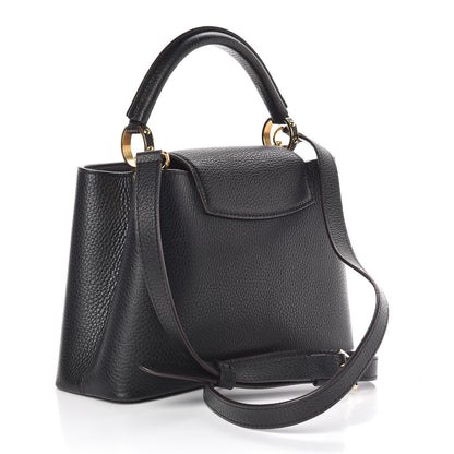 Louis Vuitton Taurillon Capucines BB Black 4 of 13