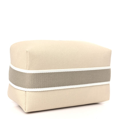 Hermes Canvas Small Bride-A-Brac Pouch Natural 4 of 8