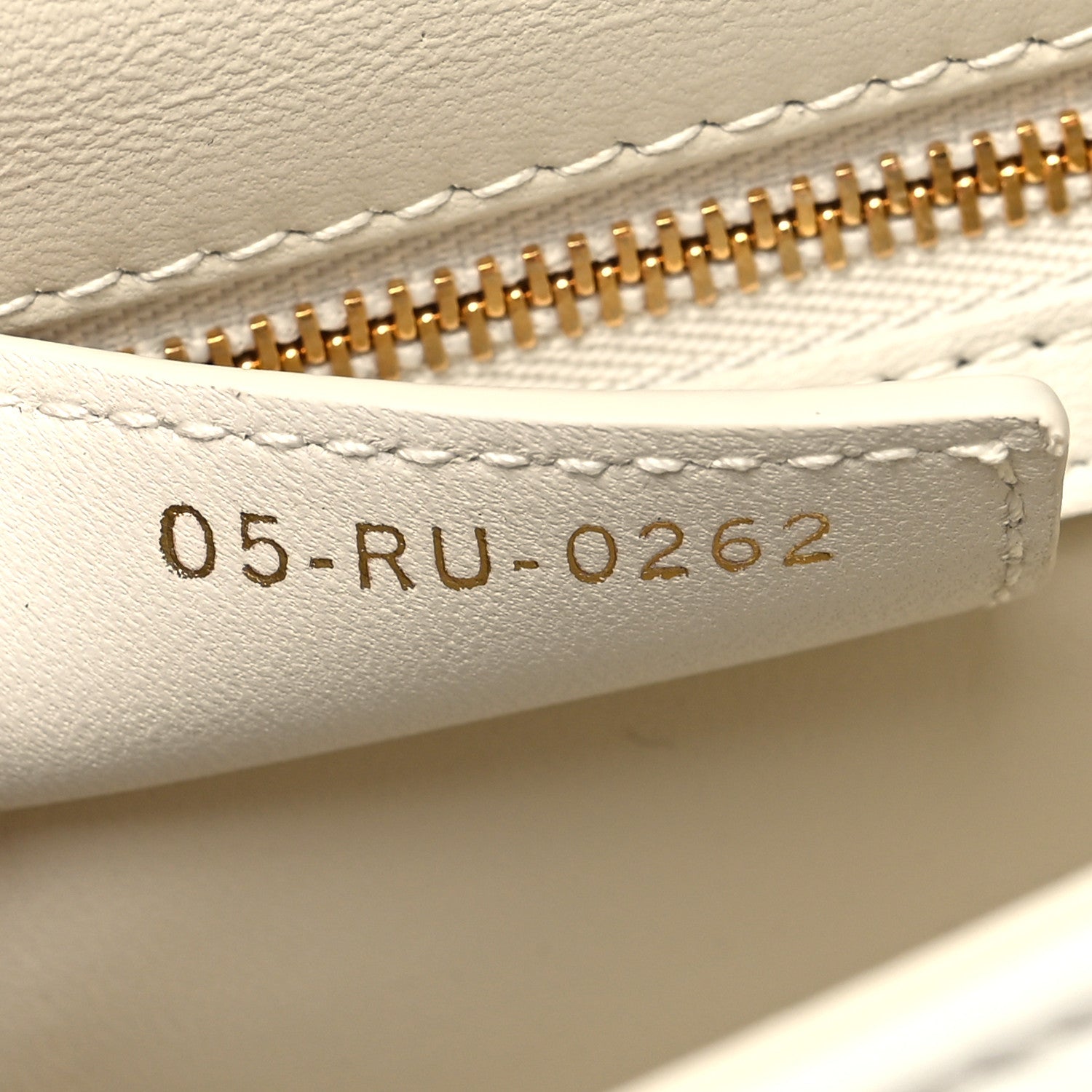 Christian Dior Calfskin Star Motif Macrocannage Mini Caro Bag Latte 7 of 10