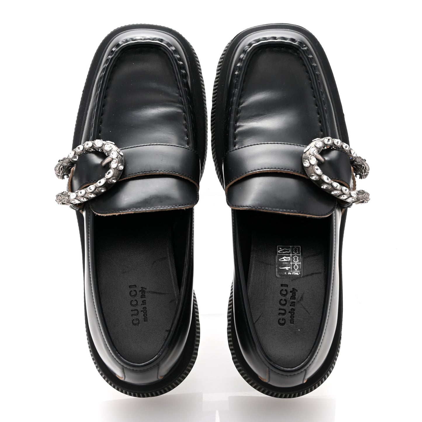 Cordovan Lux Dionysus Hunder Loafers 39.5 Black