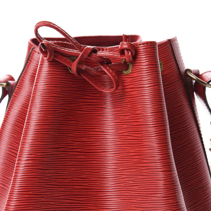 Louis Vuitton Epi Petit Noe Castillan Red 10 of 12