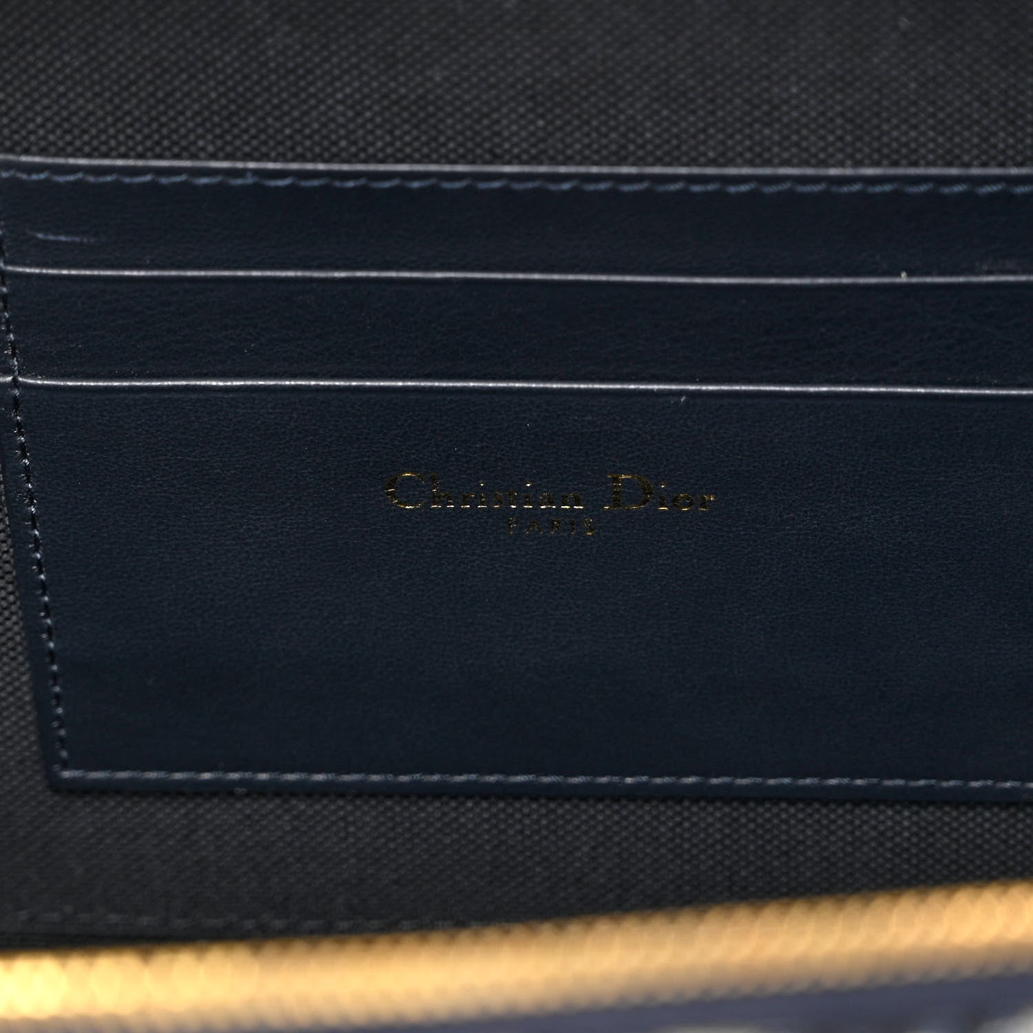 Christian Dior Oblique 30 Montaigne Top Handle Box Bag Blue 5 of 8