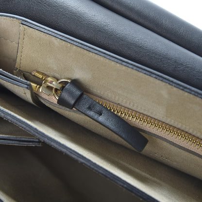 Chloe Suede Calfskin Medium Faye Shoulder Bag Black 11 of 18
