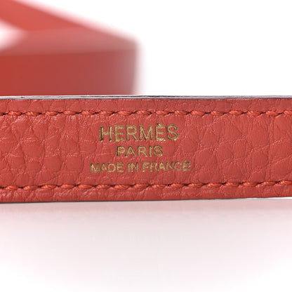 Hermes Togo Kelly Retourne 35 Vermillion 27 of 41