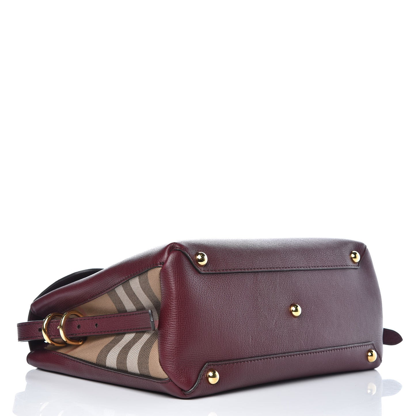 Derby Calfskin House Check Medium Camberley Burgundy