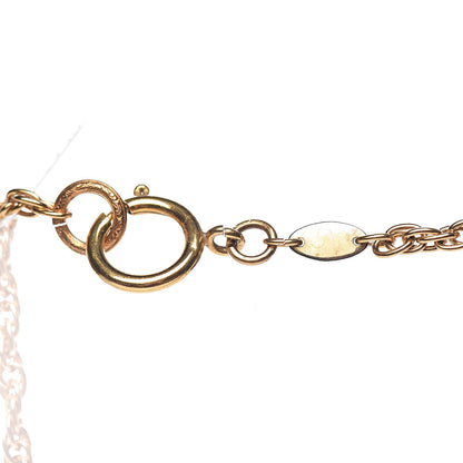 Chanel CC Medallion Choker Chain Necklace Gold 6 of 6