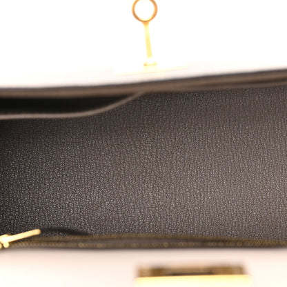 Hermes Epsom Kelly Sellier 28 Gris Asphalte 5 of 10
