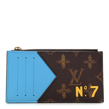 Louis Vuitton Monogram Vintage Calfskin Trunk L'œil Coin Card Holder 1 of 7