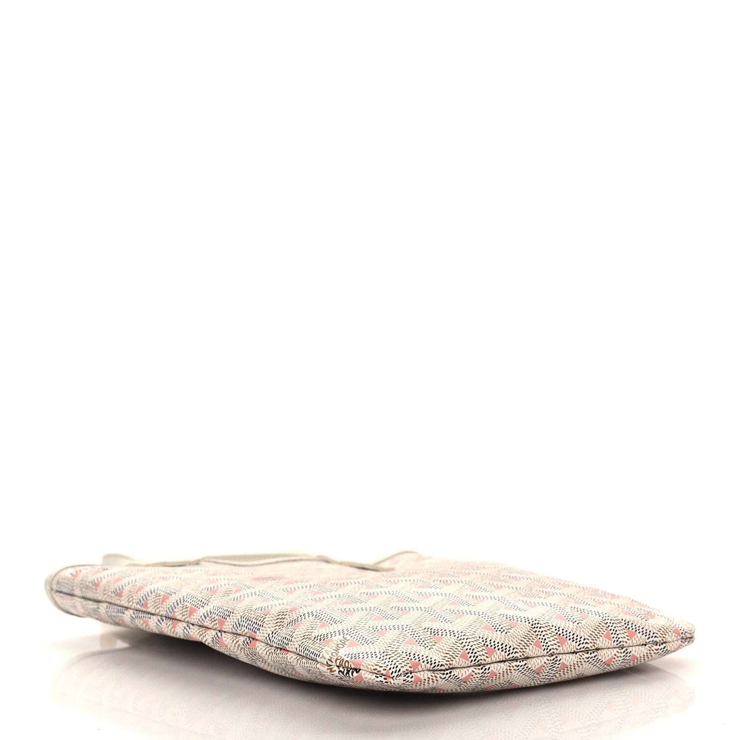 Goyard Goyardine Poitiers Claire Voie Tote White Pink 4 of 6