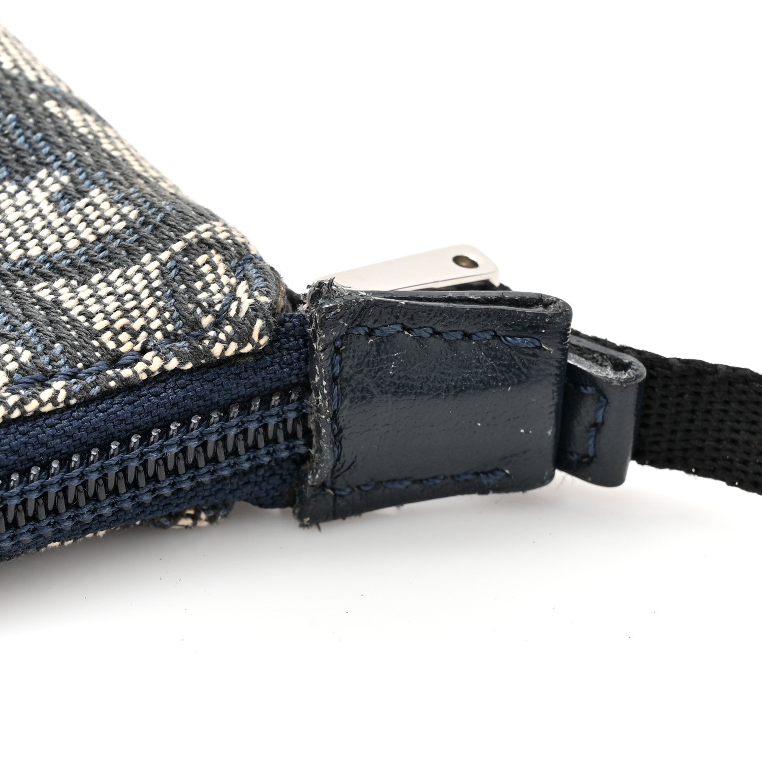 Christian Dior Monogram Shoulder Bag Pochette Blue 13 of 13