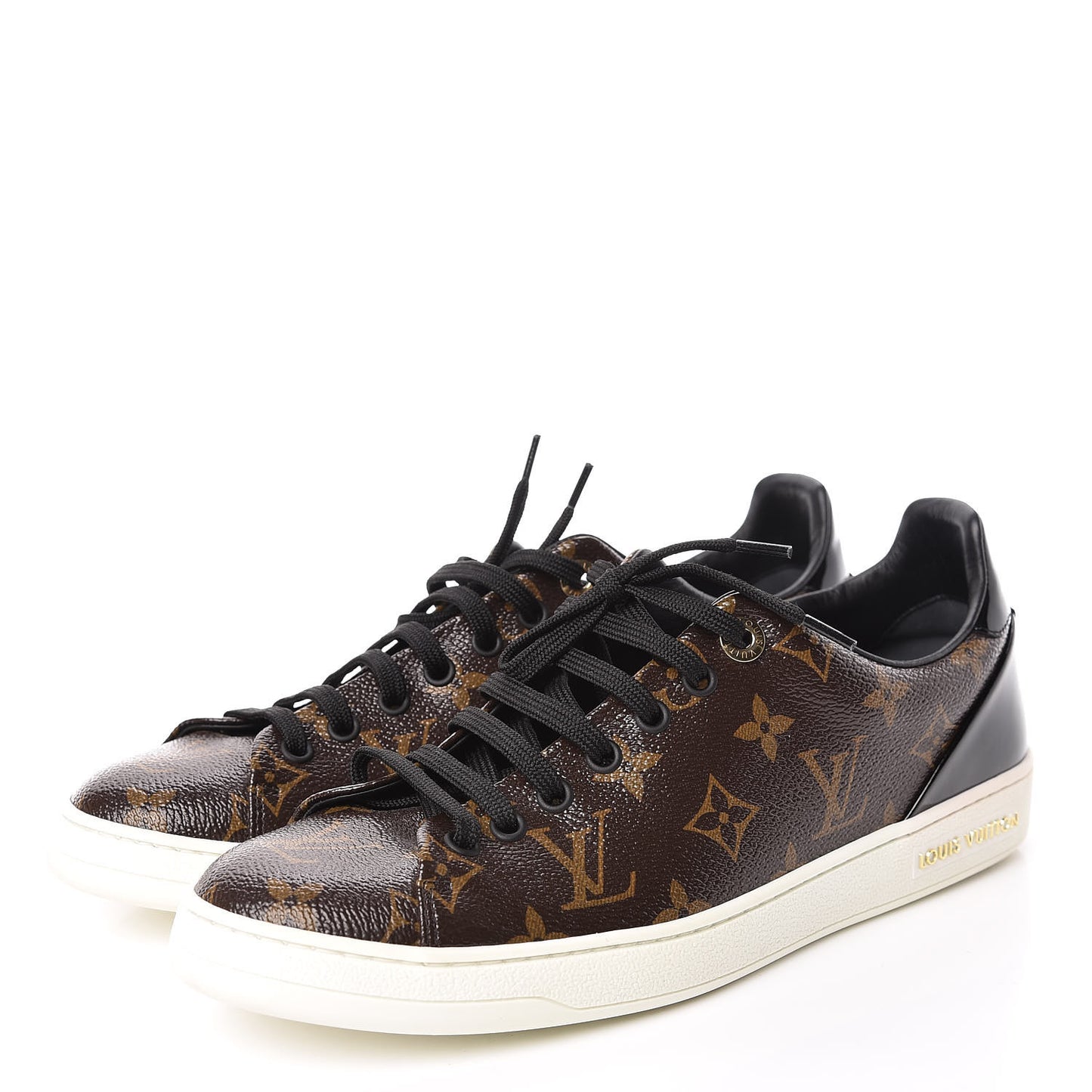 Patent Monogram Frontrow Sneakers 40
