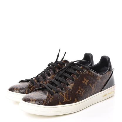 Louis Vuitton Patent Monogram Frontrow Sneakers 40 3 of 8