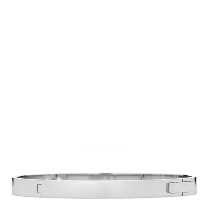 Hermes 18K White Gold Diamond PM H D'Ancre Bracelet ST 2 of 4