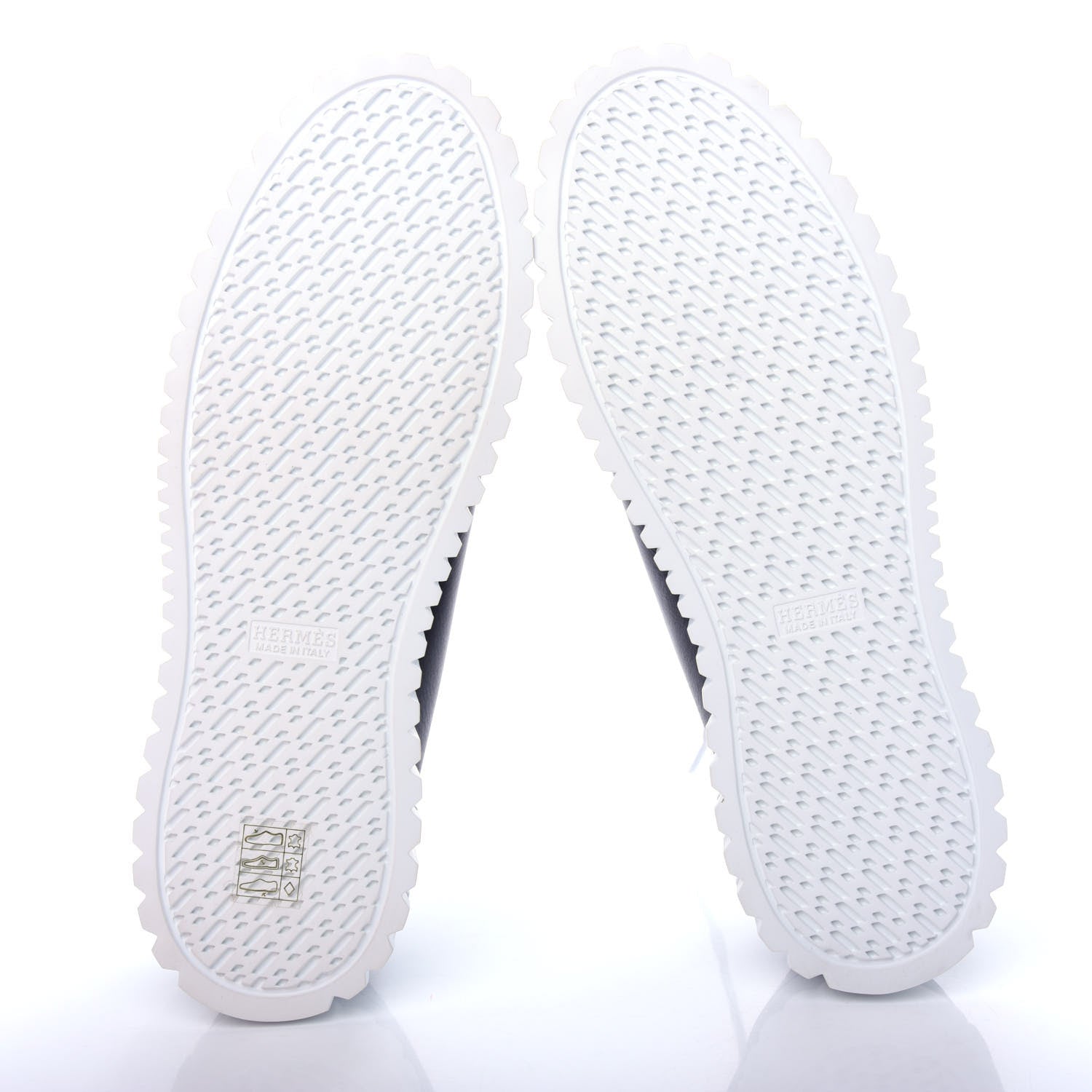 Hermes Calfskin Cross Sneakers 40 Black 6 of 11