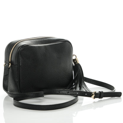 Gucci Pebbled Calfskin Small Soho Disco Bag Black 3 of 6