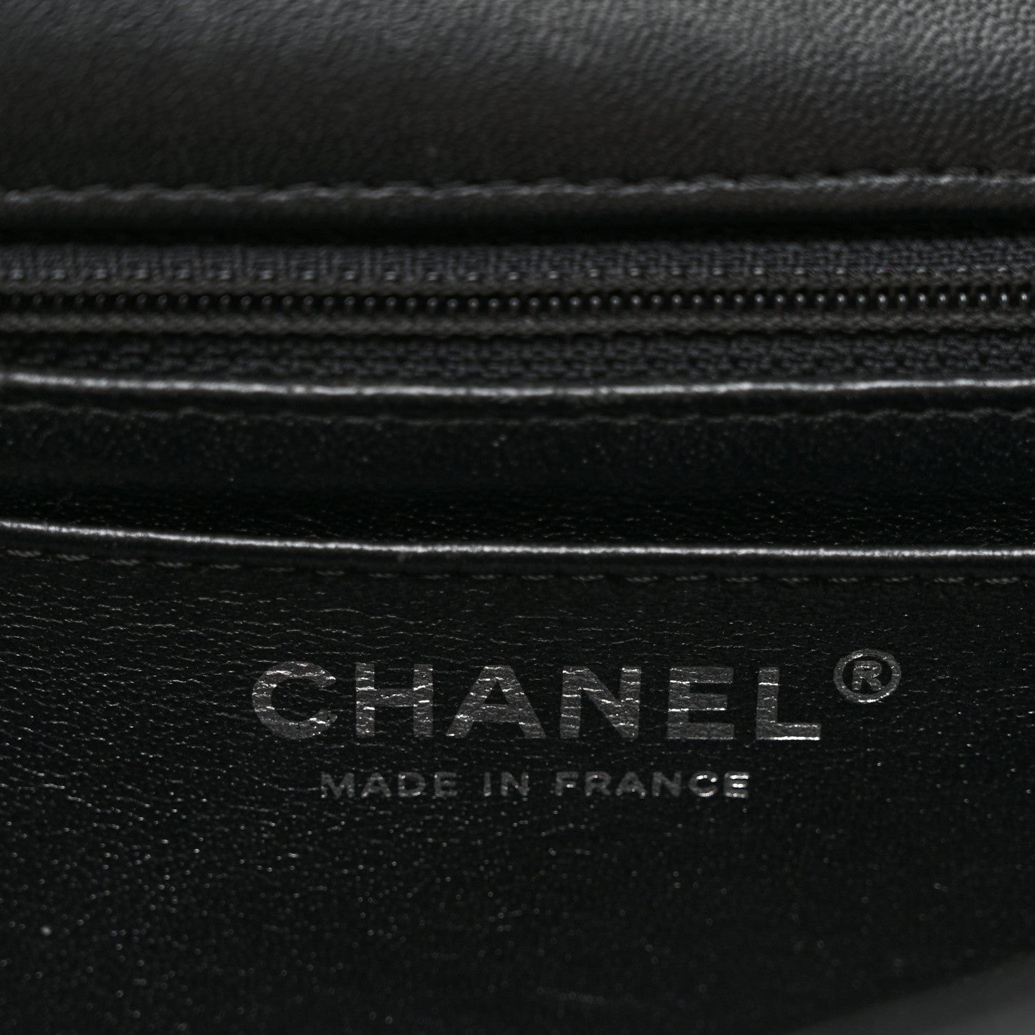 Chanel Lambskin Quilted Mini Rectangular Flap Black 6 of 10
