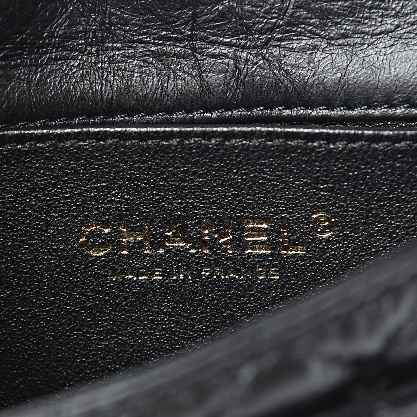 Aged Calfskin Quilted 2.55 Reissue Chain Waist Bag Black