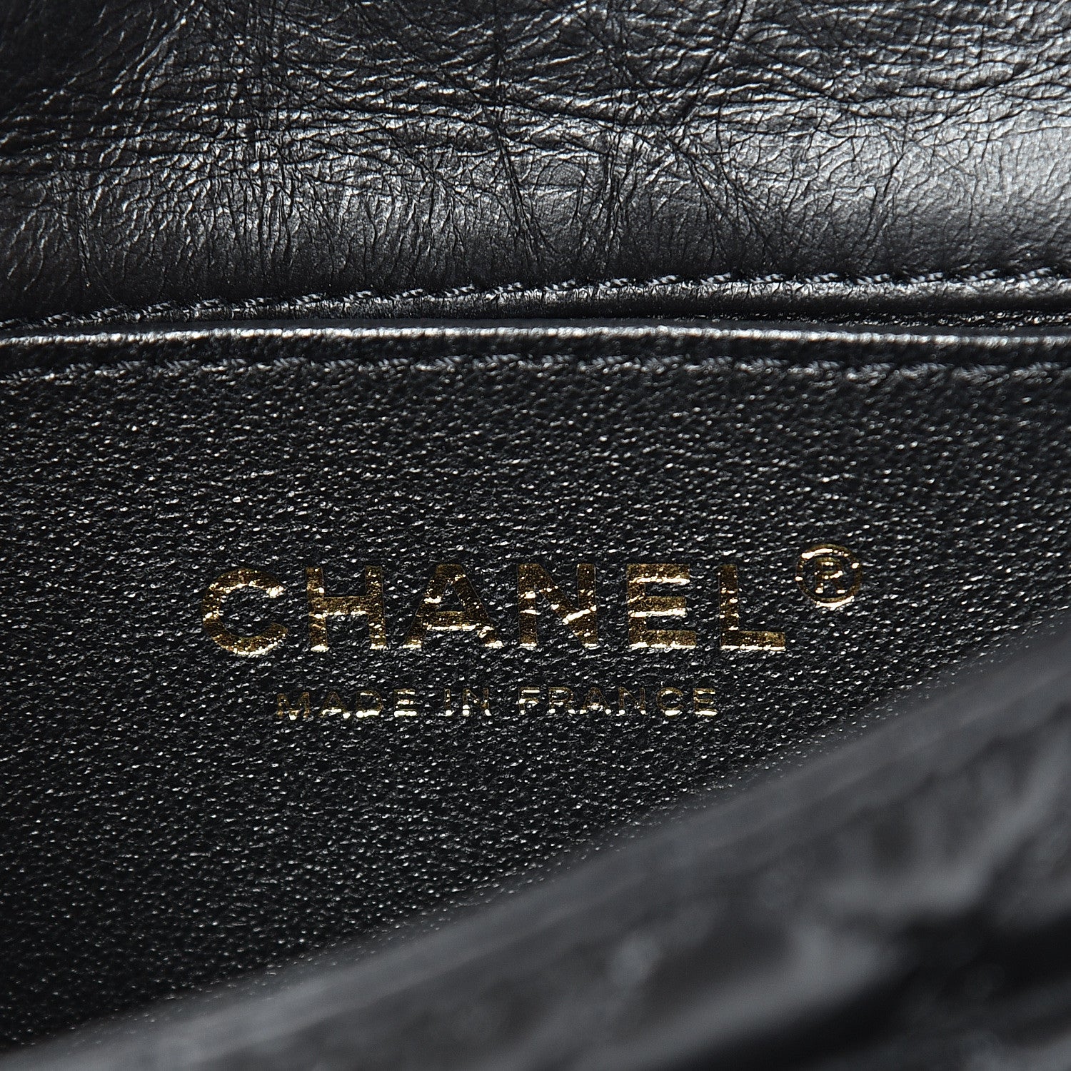 Chanel Aged Calfskin Quilted 2.55 Reissue Chain Waist Bag Black 5 of 10