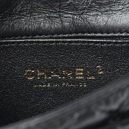 Chanel Aged Calfskin Quilted 2.55 Reissue Chain Waist Bag Black 5 of 10