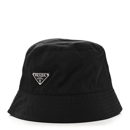 Prada Nylon Bucket Hat S Black 1 of 8