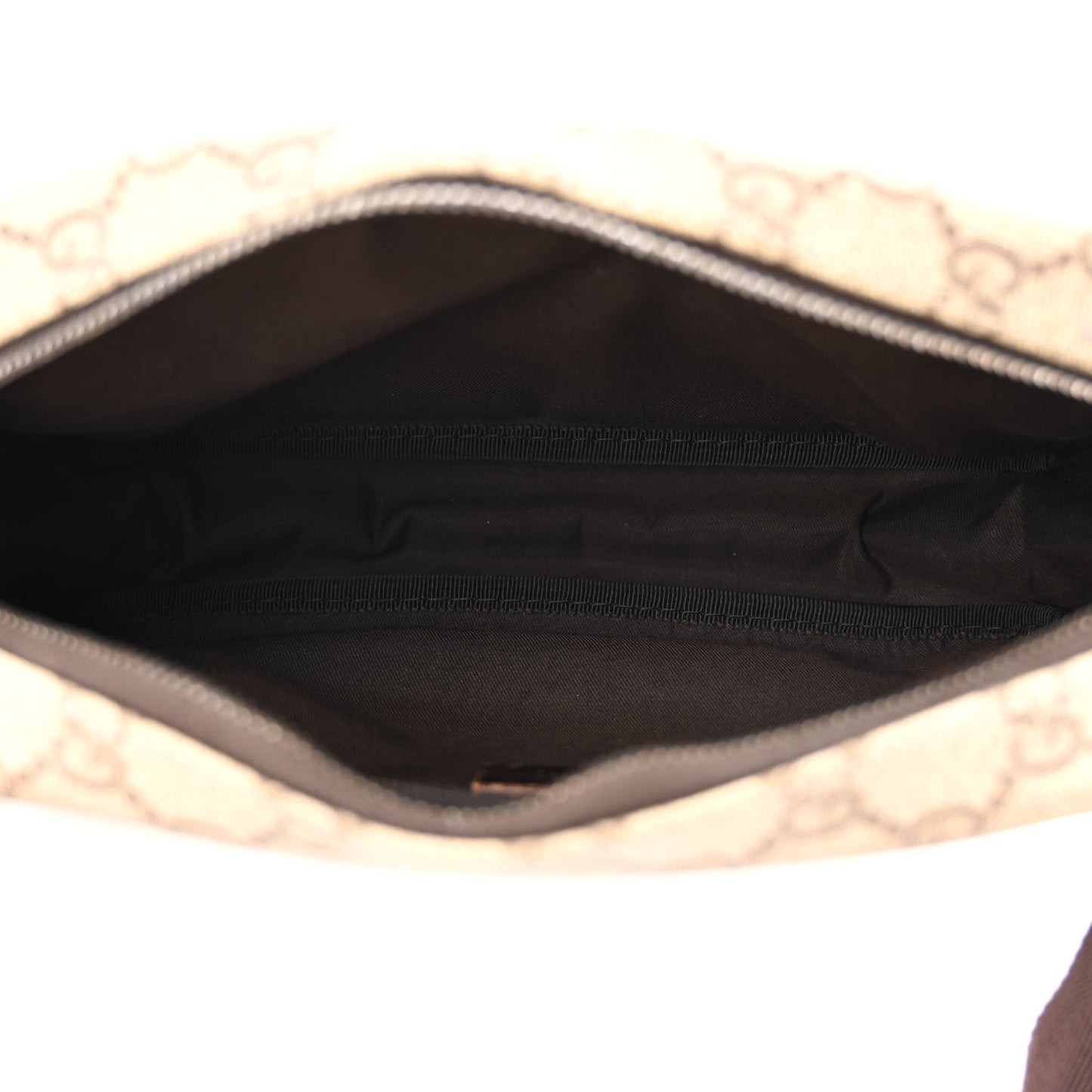 GG Plus Monogram Shoulder Bag Dark Brown