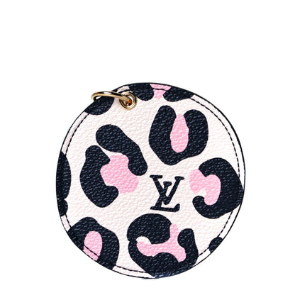Louis Vuitton Monogram Wild At Heart Illustre Bag Charm Key Ring Black 1 of 4