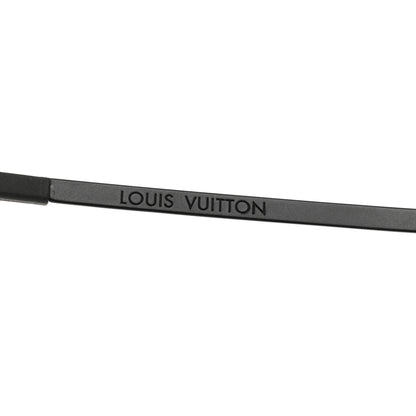 Louis Vuitton Monogram The Party Aviator Sunglasses Z0971U Black 8 of 9