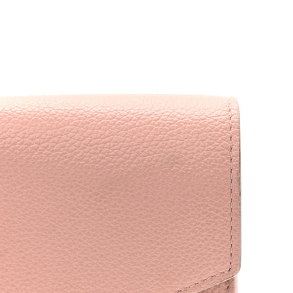 Louis Vuitton Calfskin My Lockme Chain Pochette Rose Ballet White 11 of 11