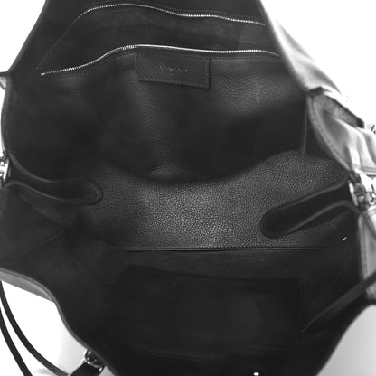 Balenciaga Veau Papier B4 Zip Around Tote Black 5 of 10