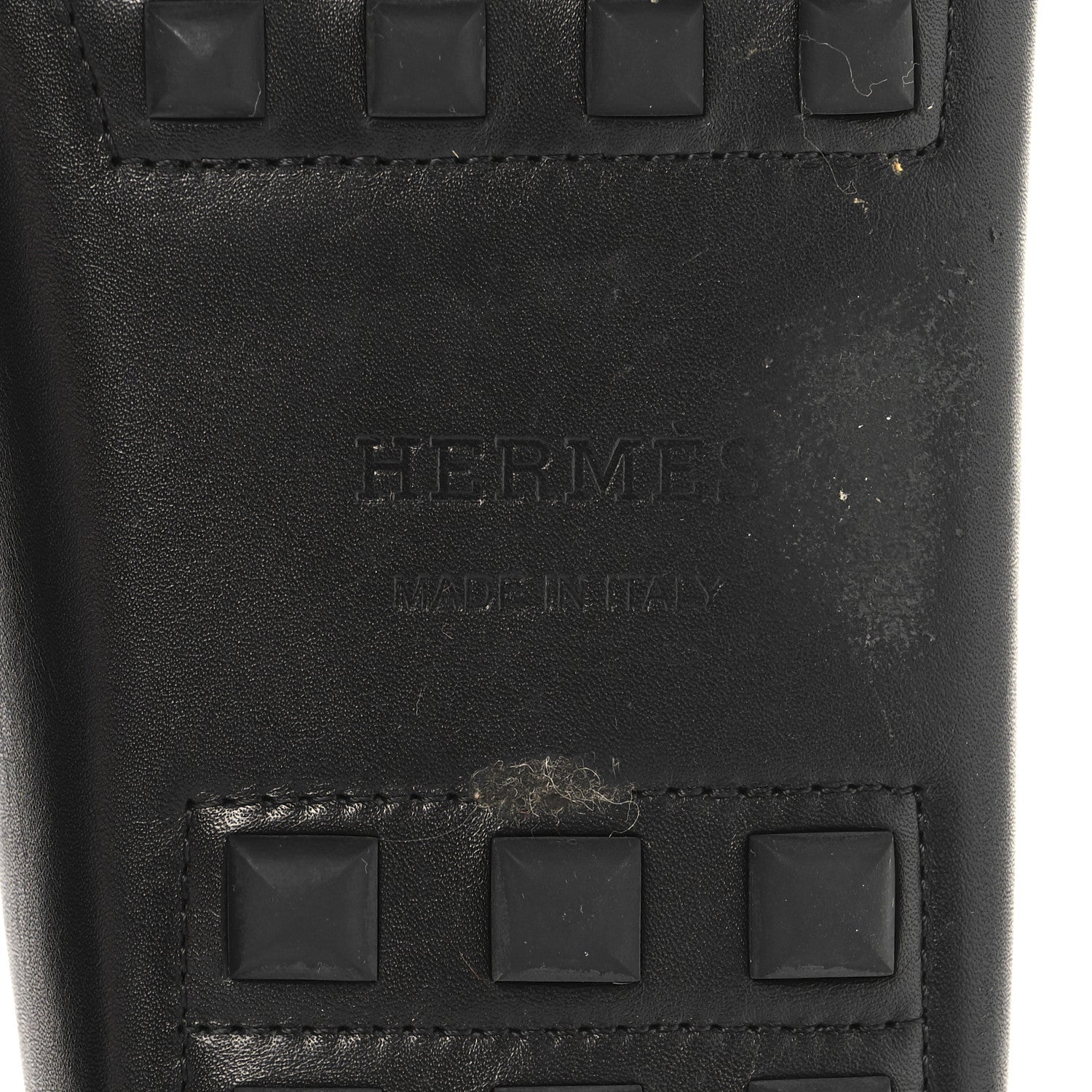 Hermes Supple Calfskin Mens Irving Driving Moccasin Loafers 43 Black 8 of 11