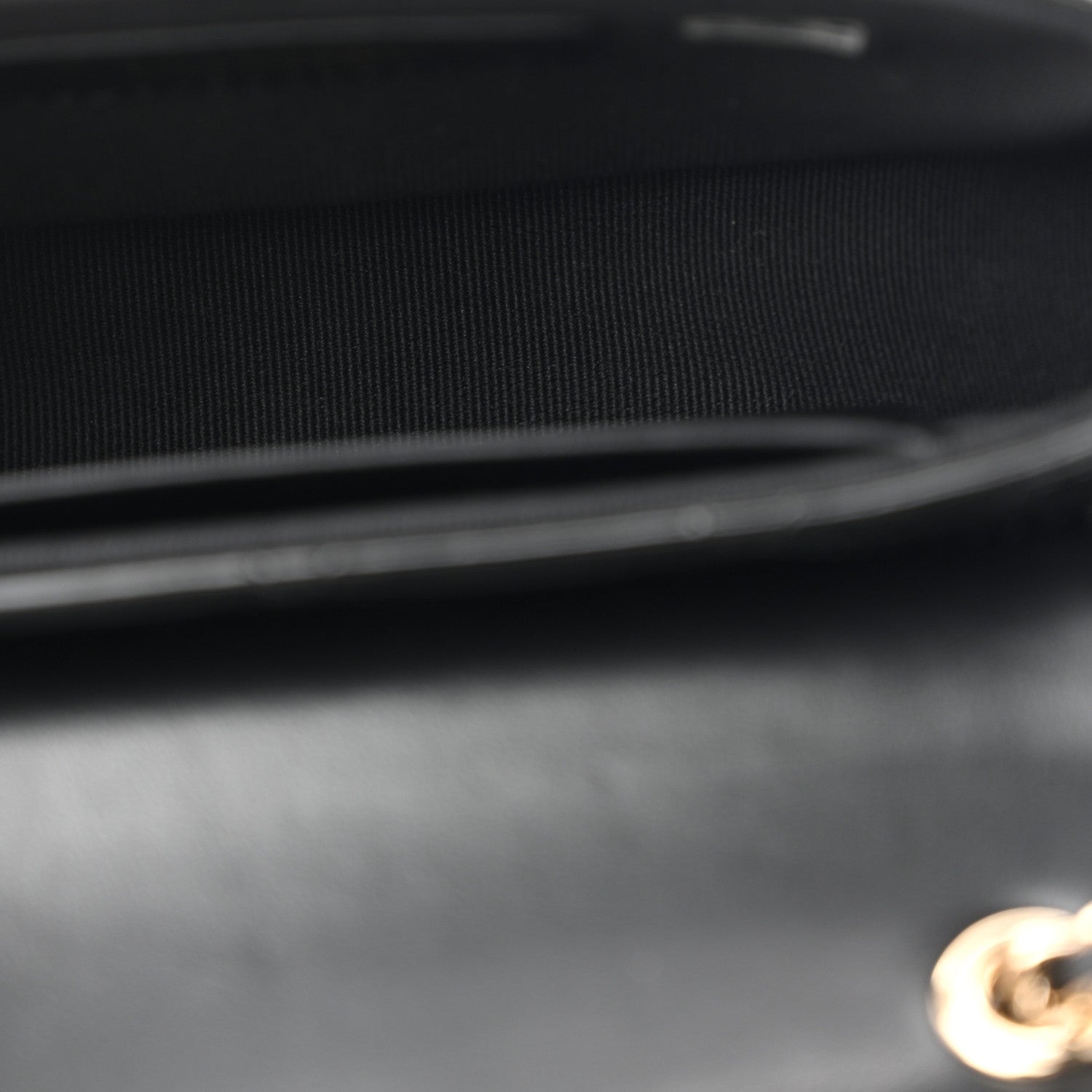 Chanel Patent Calfskin Quilted Mini Clutch Black 5 of 10