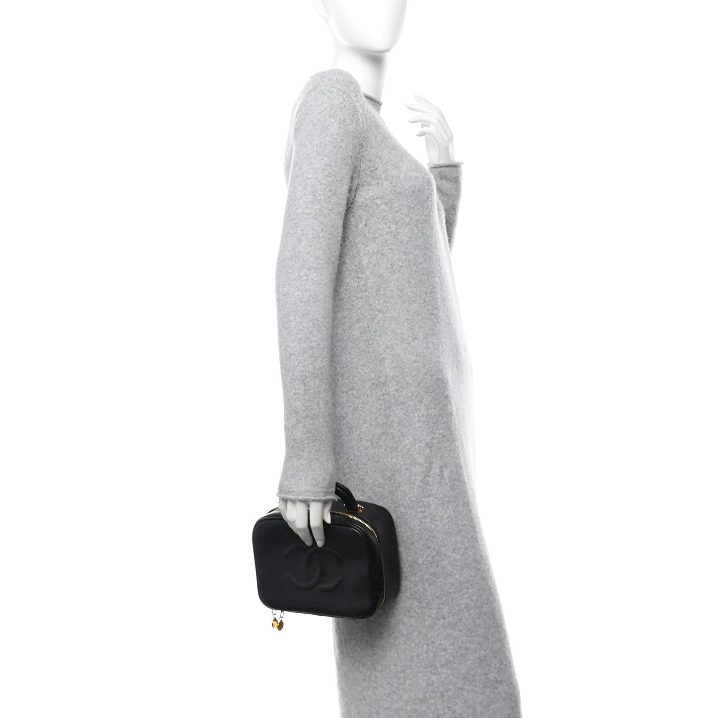 Caviar Timeless CC Vanity Case Black
