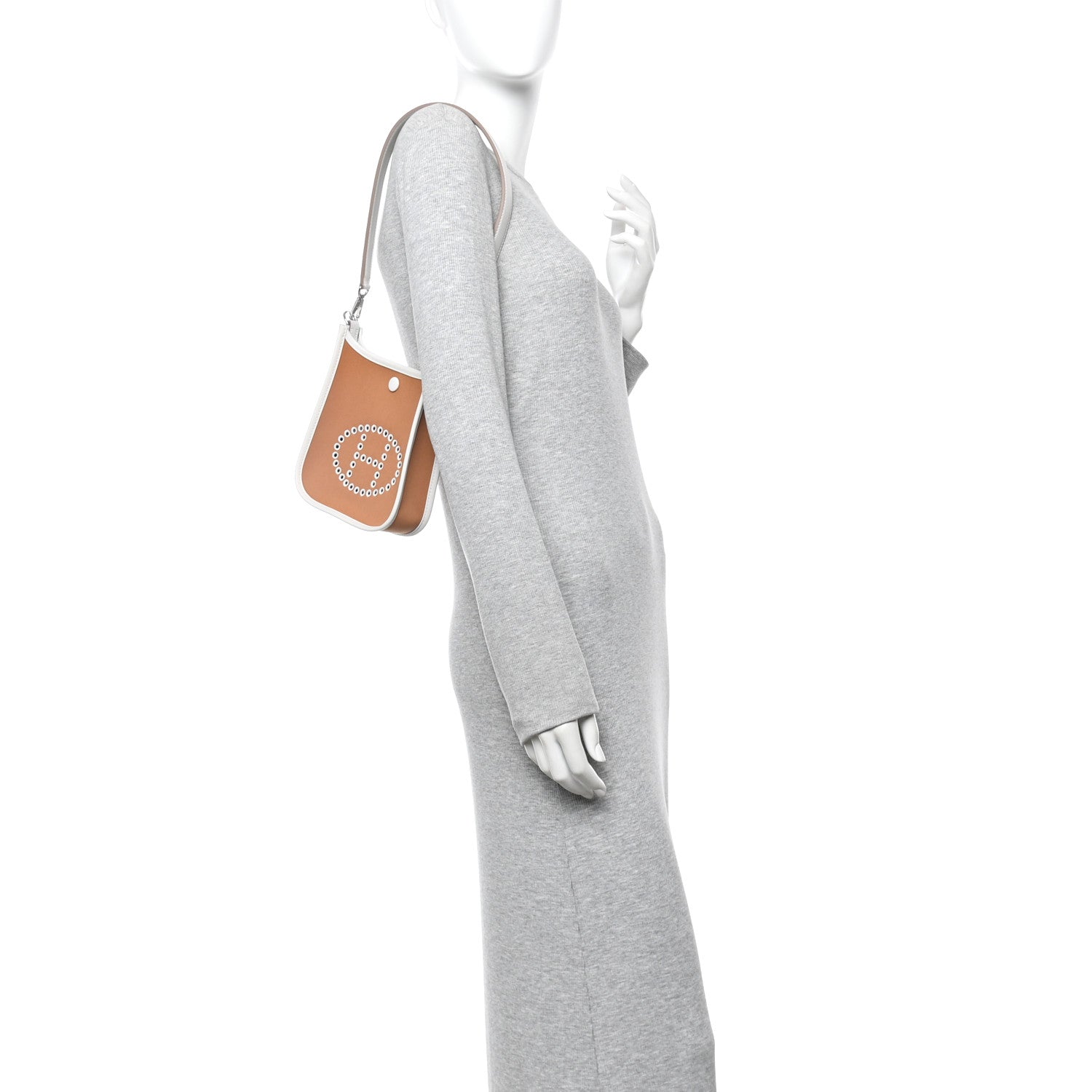 Hermes Toile Officier Swift Neo Evelyne TPM Dune Etoupe 2 of 11