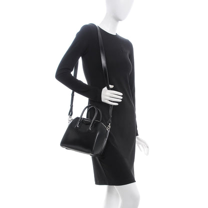 Givenchy Shiny Lord Calfskin Mini Antigona Black 2 of 8