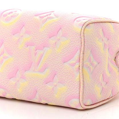Louis Vuitton Empreinte Monogram Summer Stardust Nano Speedy Pink 8 of 8