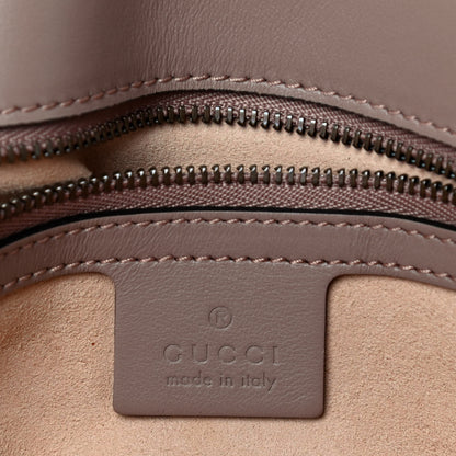 Gucci Calfskin Matelasse Small GG Marmont Shoulder Bag Porcelain Rose 6 of 9