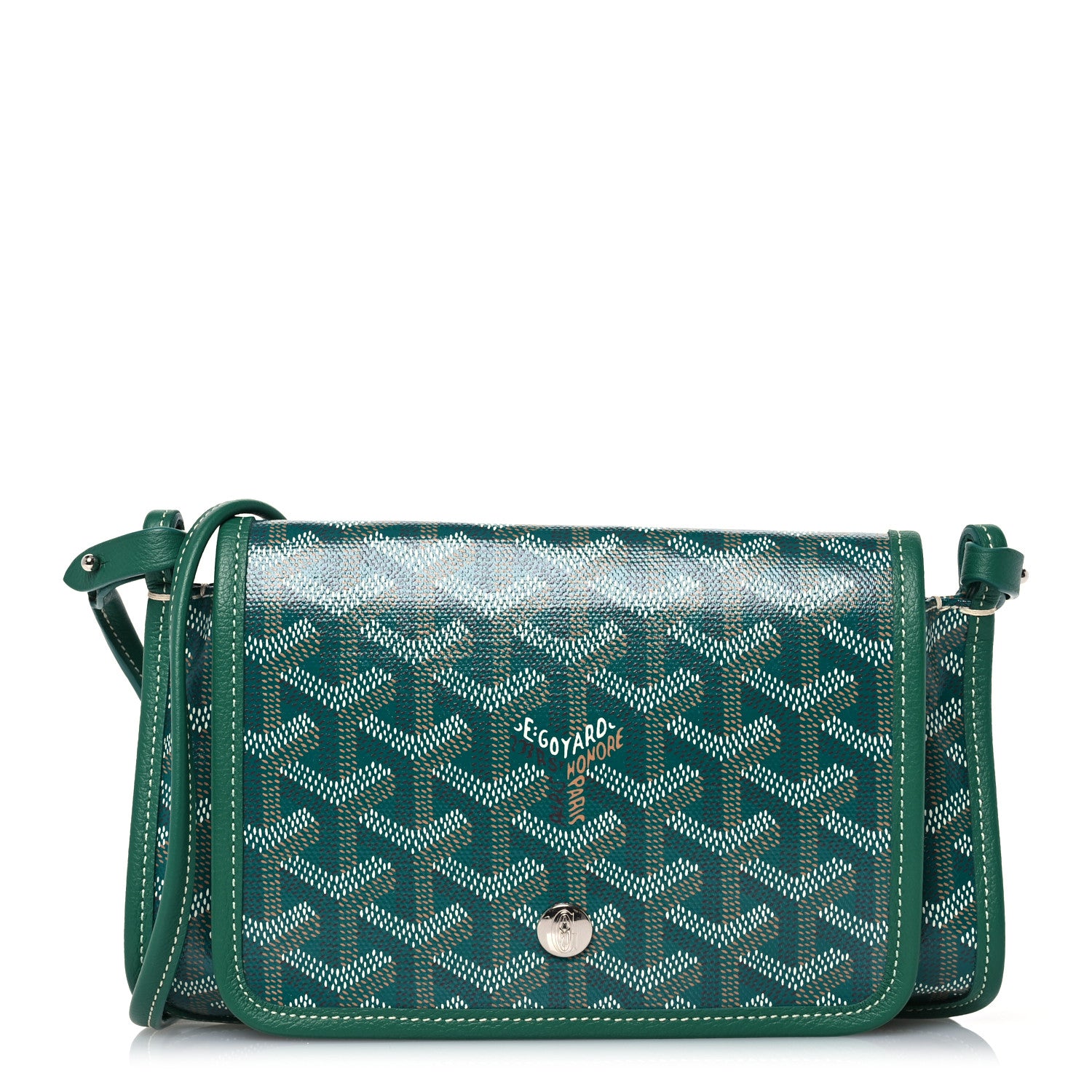 Goyard Goyardine Plumet Wallet Clutch Green 1 of 14
