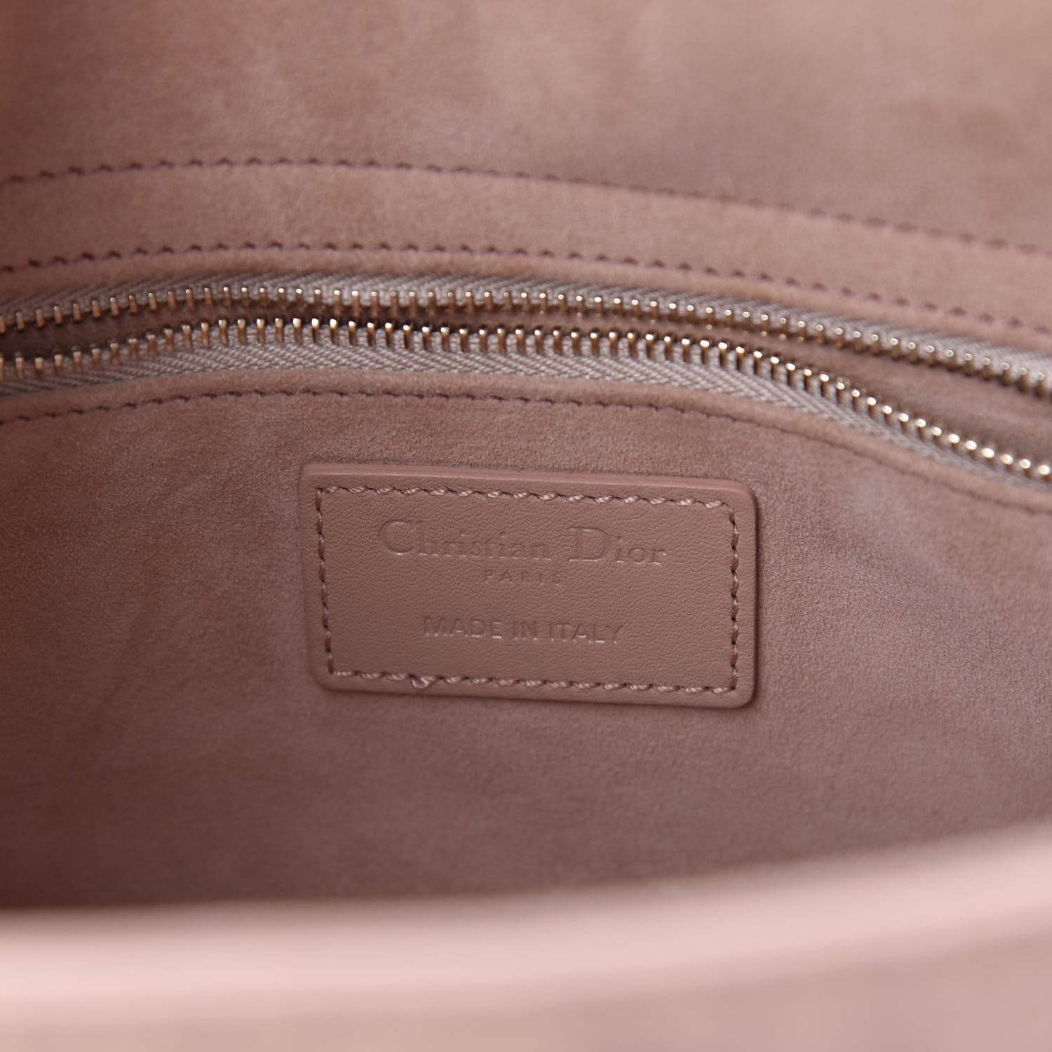 Christian Dior Ultra Matte Calfskin Cannage Medium Lady Dior Beige 6 of 9